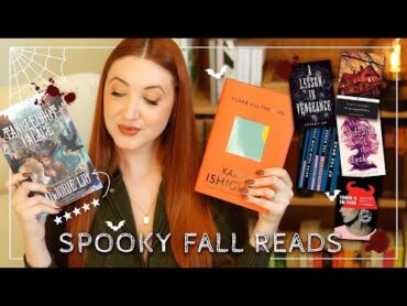 Dark Autumn Reads with a Spooky or Cozy Atmosphere 💀🍂 Fall Book Recommendations