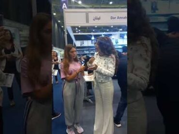 النجمة ميريام فارس في حفل توقيع كتاب شقيقتها رولا فارس. كليك نيوزتلغراف @MyriamFares