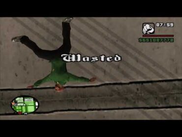 GTA San Andreas  Different Ways To Get Yourself Wasted At A Gas Station