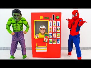 Vlad and Niki  funny toys stories with costumes for kids