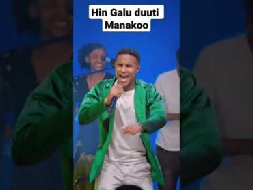 singer Solomon alemu Hin Galu Duuti manakoo