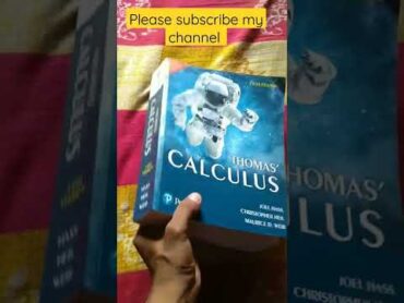 Thomas &39; calculus book  allanpwiitjeeadvanced