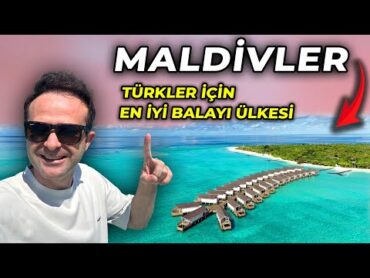 Türkler İçin En İyi BALAYI Ülkesi  Maldivler&39;de Fantastik Otele Geldim