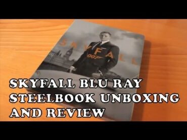 Skyfall Blu Ray Steelbook Unboxing and Review