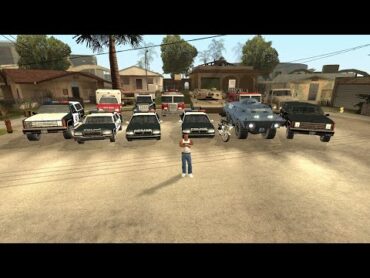 How To Get All Emergency & Government Vehicles in Gta San Andreas