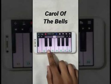 🔔 Carol Of The Bells 🎄 Piano Tutorial shorts