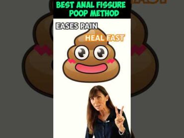 BEST Anal Fissure POOP 💩 Bowel Emptying Pain Relief PHYSIOTHERAPY