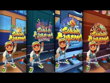 Subway Surfers Reversed Barcelona 2023 Vs Luoyang Vs Washington DC Saint Petersburg Android Gameplay