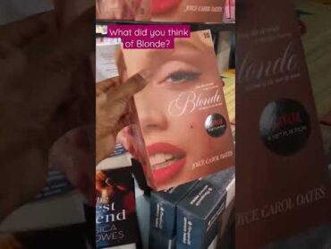 Blonde Alert Blonde netflix bookadaptation books booktube booktok marilynmonroe