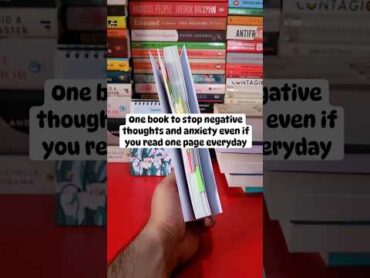 One book to stop negative thoughts and anxiety  best books to read in 2024  psychology books