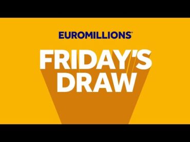 The National Lottery EuroMillions draw results from Friday 20 December 2024