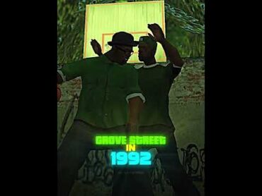 Grove Street Used To Be Great In The Old Days🔥  gtasanandreas shorts