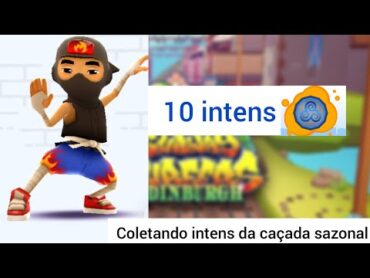 Coletando intens da caçada sazonal com Ninja em Edimburgo 2020/Subway surfers