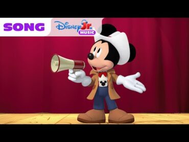 Mickey Mouse Funhouse "Copycat Square Dance" Song 🎶  @disneyjr​