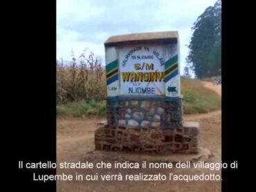 Prg. Acqua per WanginyiLupembe  Solidarietà Alpina ONLUS (TN)