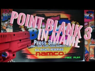 Point Blank 3 (MAME.255) Namco GUN4IR gun