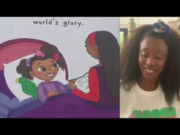 Beverly Knight reading Niyah Moon Travels The World by Dernel Gabriel