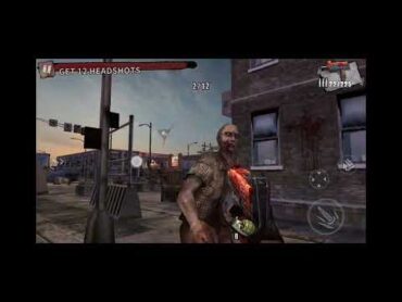 Zombie Frontier 3: getting 12 headshots ( mission failed)