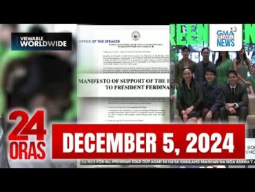 24 Oras Express: December 05, 2024 [HD]