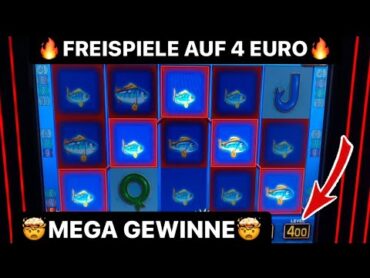 Let’s play Fishin Frenzy auf 4 Euro 💶 Freispiele mit MEGA GEWINN 💰 Merkur Magie Automat Spielhalle