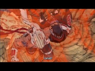 Sasuke vs Killer Bee   Sasuke first time use amaterasu on Eight Tails Full Fight English Dub