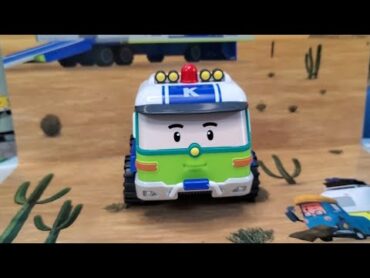 로보카폴리 변신로봇 사막구조대 키튼 토이언박싱  Robocar Poli season 5 new toy unboxing  공식스토어 단독선출시