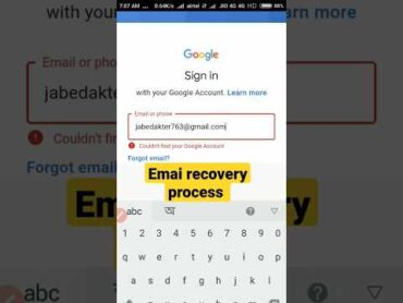 Gmail account recover kaise kare  how to recover Gmail account  email recover kaise kare