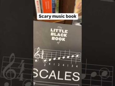 Scary Music Book music musician musictheory scales books book musicmemes musichumor