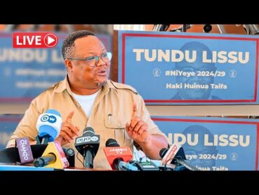 🔴LIVE: RASMI TUNDU LISSU ATANGAZA VITA NA MBOWE, KIZUNGUMKUTI NAFASI YA UENYEKITI