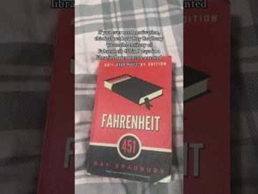 My favorite bookish fun fact 📚 booktube books reading raybradbury fahrenheit451 writing fyp