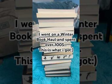 Winter Book Haul!! ❄️🥶☃️📖📚🎀🩵🫶🏻 (19 books purchased) books bookhaul booklover