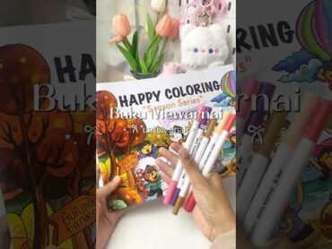 Buku mewarnai unboxingseru coloringbook shortsvideo