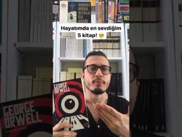 Hayatımda En Çok Sevdiğim 5 Kitap! 🤓 shorts