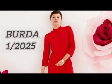 BURDA 1/2025 LINE DRAWINGS