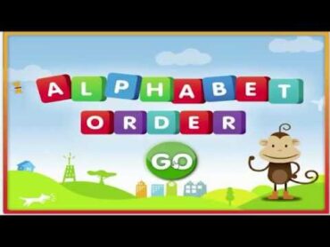 ABC Pre K  Kid Learning Alphabetical Order ABC