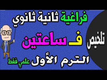 مراجعة ليلة الامتحان هندسة فراغية للصف الثاني الثانوي ترم اول  الجزء الاول تلخيص الفراغية  حصة 6