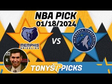 Memphis Grizzlies vs. Minnesota Timberwolves 1/18/2024 FREE NBA Picks and Predictions on NBA Betting