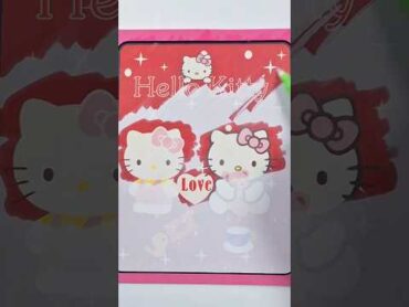 Coloring magic book hello kitty 22 satisfying coloring diy painting