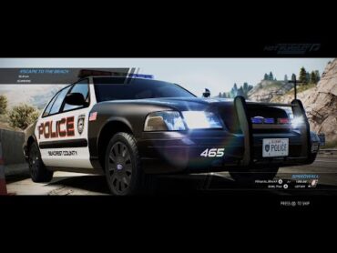 Need for Speed™ Hot Pursuit Remastered  Escape To The Beach  Ford Crown Victoria  0:37.55