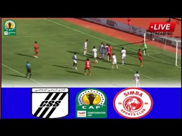 🔴LIVE  CS Sfaxien vs Simba Sc • Live Stream CAF Confederation Cup2025 GroupA/Kombe la Shirikisho