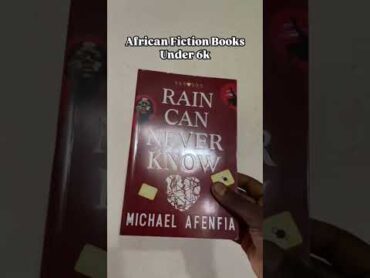 African Fiction Books Under N6,000 booktuber books