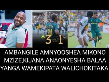 🚨Uchambuzi wa Ambangile,Yanga 31 Tp mazembe,Yanga wamekupambania walichokitaka,mzize ni hatari.