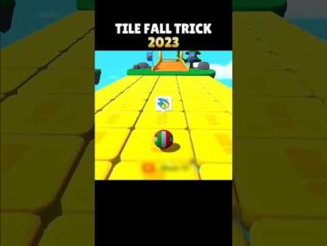 "2023 vs 2025"  TILE FALL TRICK  Stumble Guys