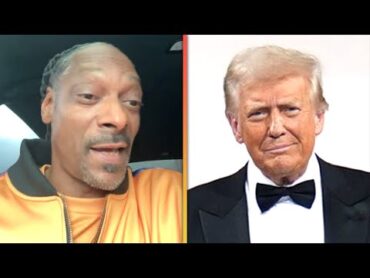 Snoop Dogg Addresses Trump Inauguration Performance BACKLASH