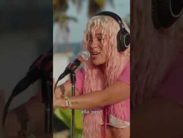 KAROL G  Si Antes Te Hubiera Conocido  (Coke Studio)