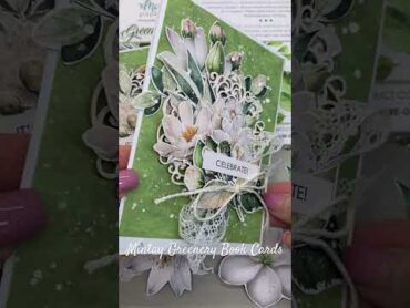 Mintay Greenery Book Cards