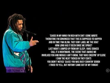 J. Cole  c l o s e (Lyrics)