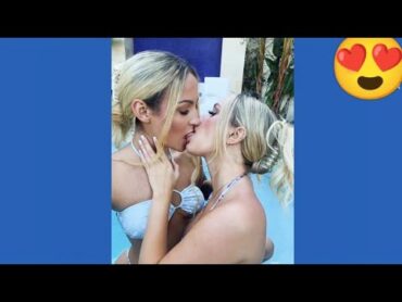 Kiss me like you miss me😘 lesbiantiktok wlw  kiss 🏳️‍🌈🌈 shorts 