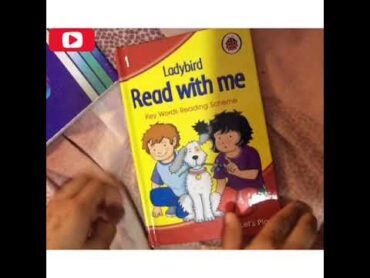 K.G Class book reading. Read with me. Ladybird.kids study.