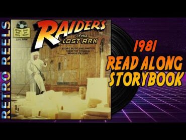 Raiders of the Lost Ark 1981 Read Along Story Book